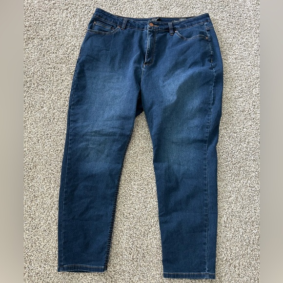 Jones New York Lexington Skinny Ankle Jeans – Size 18W - Picture 1 of 4